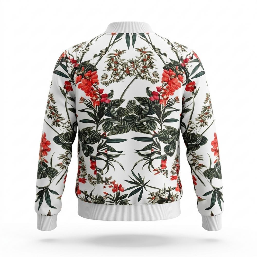 Mens Outlet House - Luzer | Floral Zip-Up Jacket Women