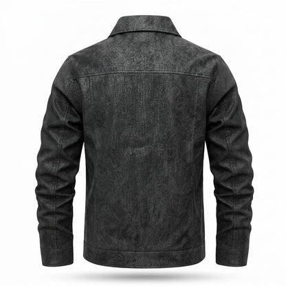 Mens Outlet House - Lizal | Textured Button-Front Jacket Men