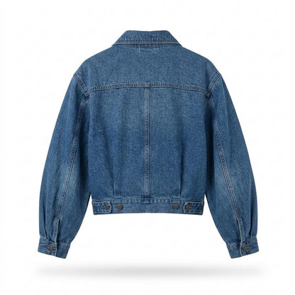 Mens Outlet House - Nunut | Cropped Four-Pocket Denim Jacket Women