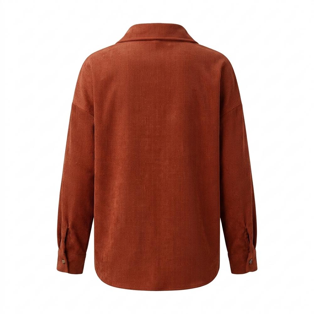 Mens Outlet House - Rukud | Corduroy Relaxed-Fit Shirt Women