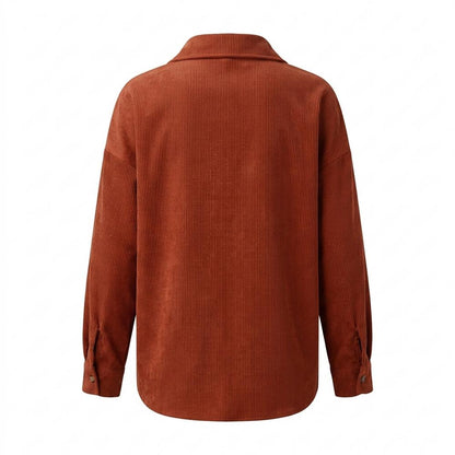 Mens Outlet House - Rukud | Corduroy Relaxed-Fit Shirt Women