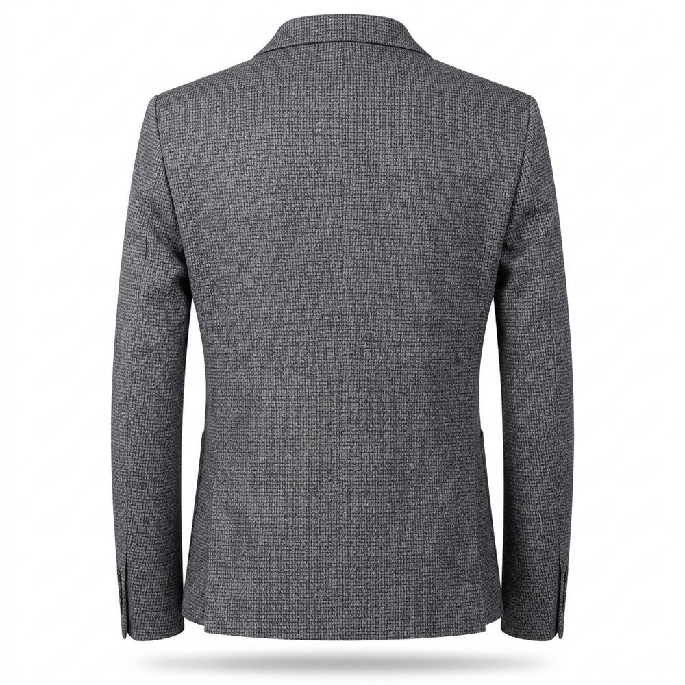 Mens Outlet House - Arsan | Textured Slim-Fit Blazer Men