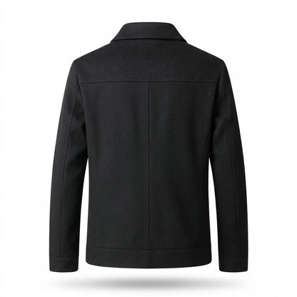 Mens Outlet House - Ledan | Wool Button-Front Jacket Men