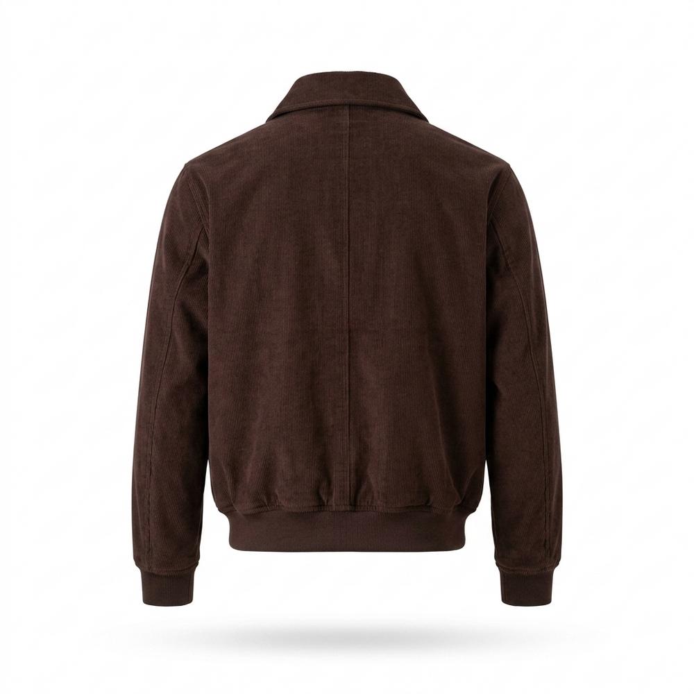 Mens Outlet House - Minal | Corduroy Zip-Up Jacket Men
