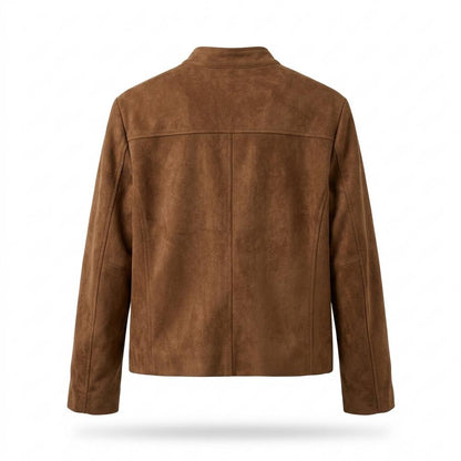 Mens Outlet House - Ardan | Zip-Up Suede-Effect Jacket Women