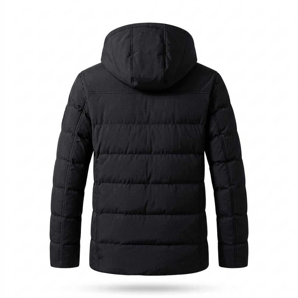 Mens Outlet House - Mozot | Quilted Hooded Jacket Men