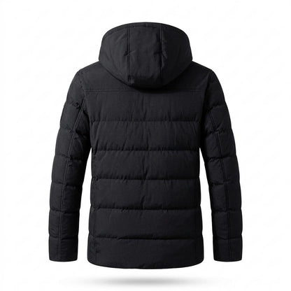 Mens Outlet House - Mozot | Quilted Hooded Jacket Men