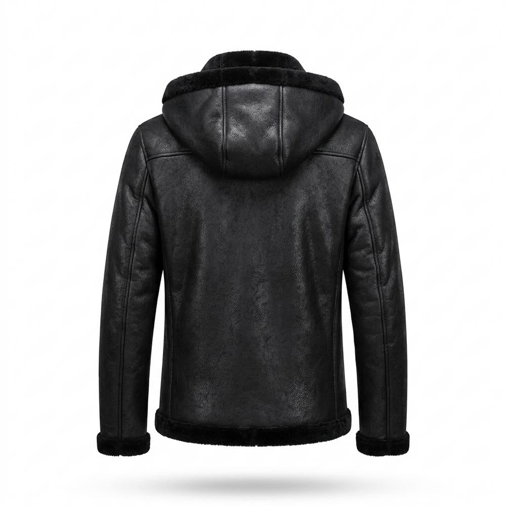 Mens Outlet House - Dalin | Shearling-Lined Hooded Jacket Men