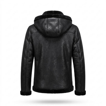 Mens Outlet House - Dalin | Shearling-Lined Hooded Jacket Men