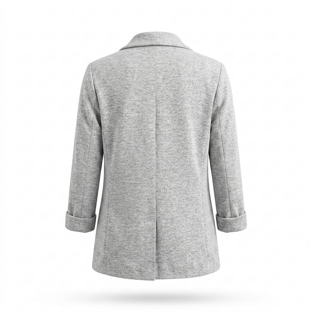 Mens Outlet House - Yiwal | Heathered Open-Front Blazer Women