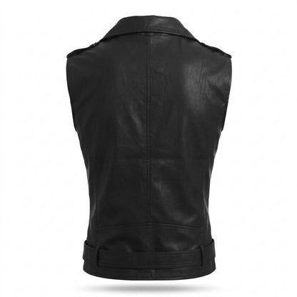 Mens Outlet House - Nelen | Asymmetrical Sleeveless Vest Men