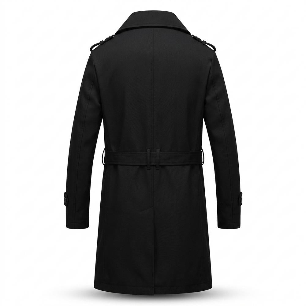 Mens Outlet House - Covur | Double-Breasted Belted Coat Men