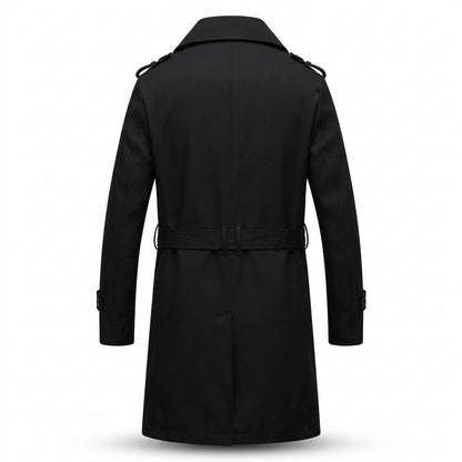 Mens Outlet House - Covur | Double-Breasted Belted Coat Men
