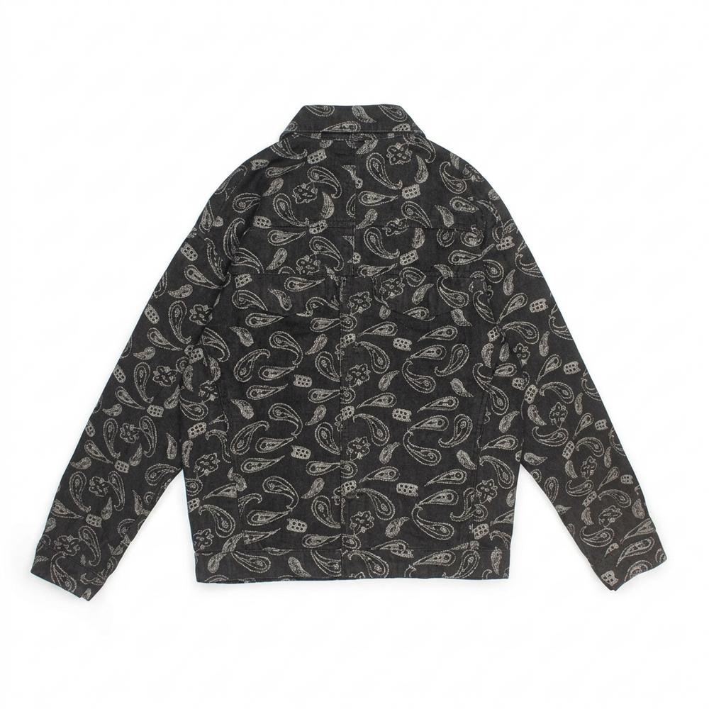 Mens Outlet House - Kazan | Paisley-Patterned Button-Front Jacket Unisex