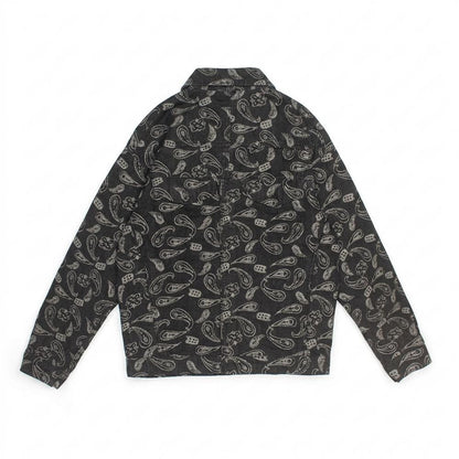 Mens Outlet House - Kazan | Paisley-Patterned Button-Front Jacket Unisex