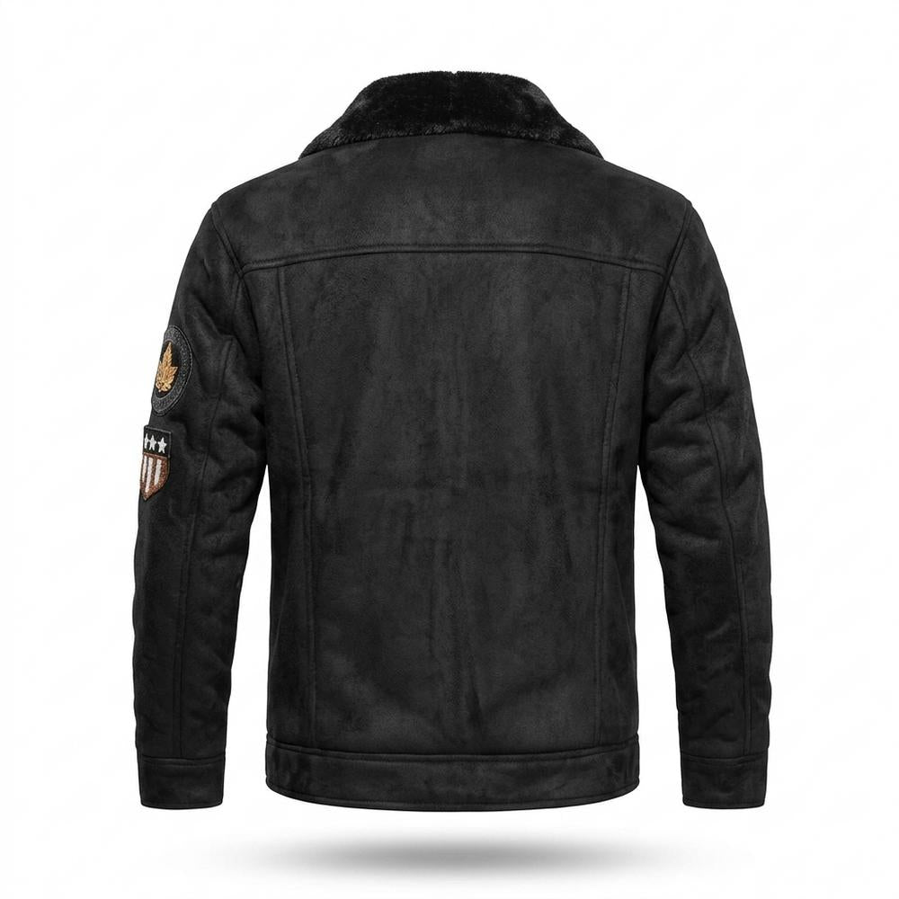 Mens Outlet House - Tisil | Sherpa-Lined Button-Front Jacket Men