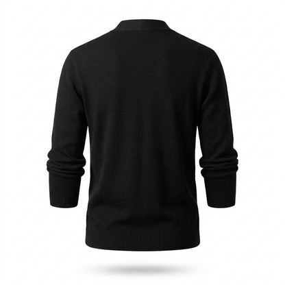Mens Outlet House - Masin | Button-Front V-Neck Knit Cardigan Men