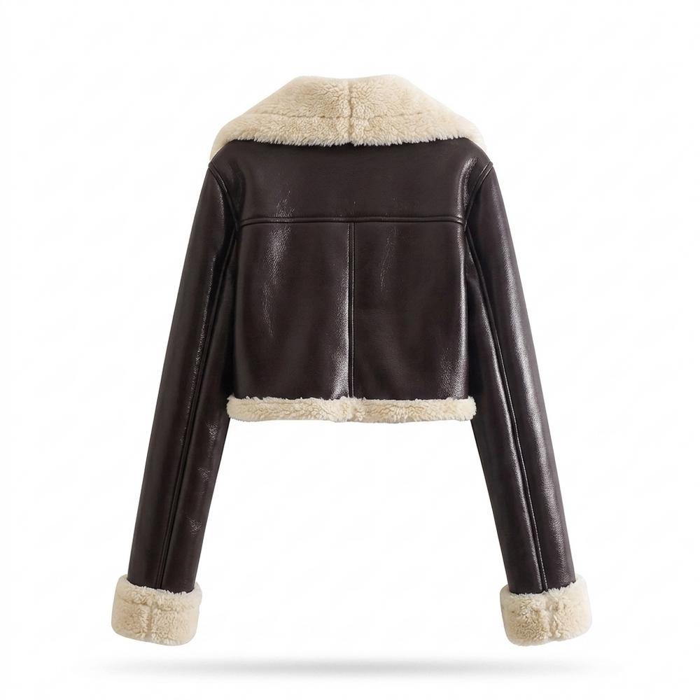 Mens Outlet House - Sanal | Cropped Shearling-Lined Jacket Women