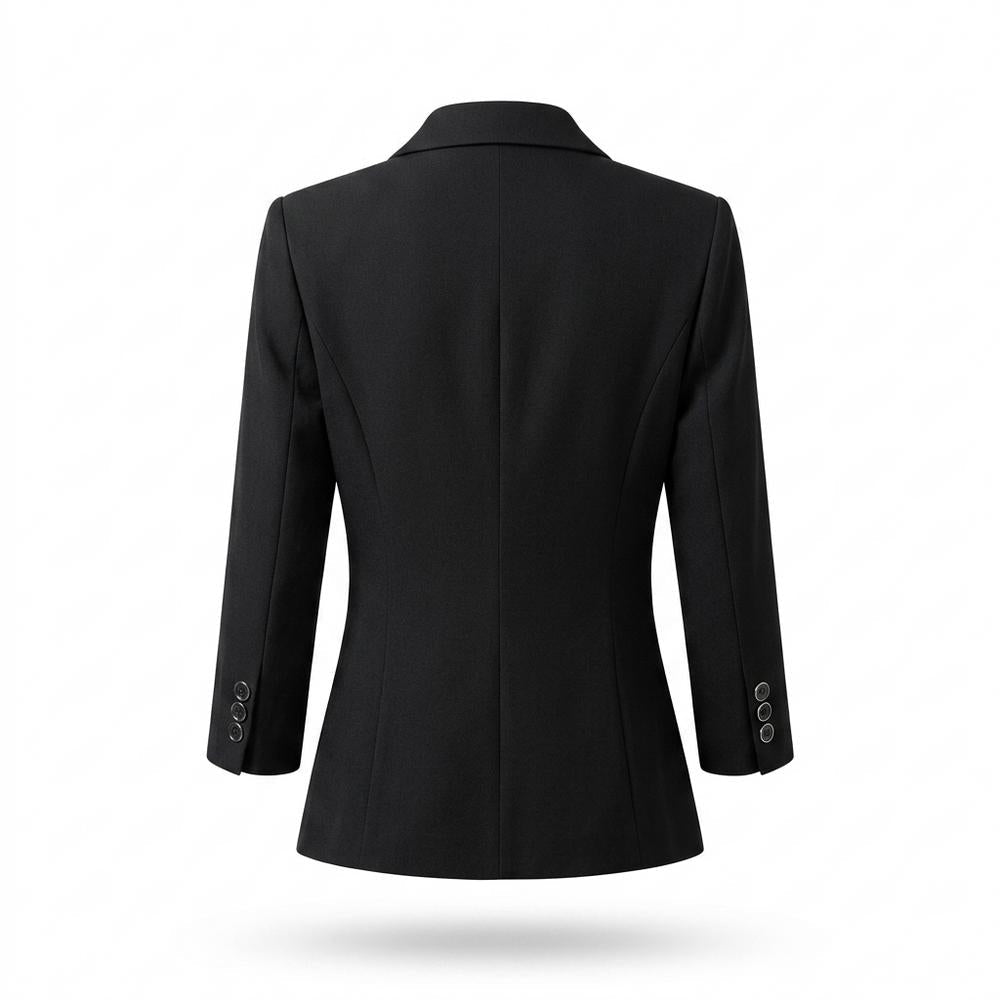 Mens Outlet House - Dalar | Single-Breasted Three-Quarter Sleeve Blazer Women
