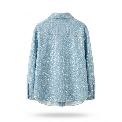 Mens Outlet House - Lenal | Sequin-Embellished Textured Jacket Women
