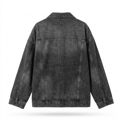Mens Outlet House - Allen | Loose-Fit Button-Front Denim Jacket Women