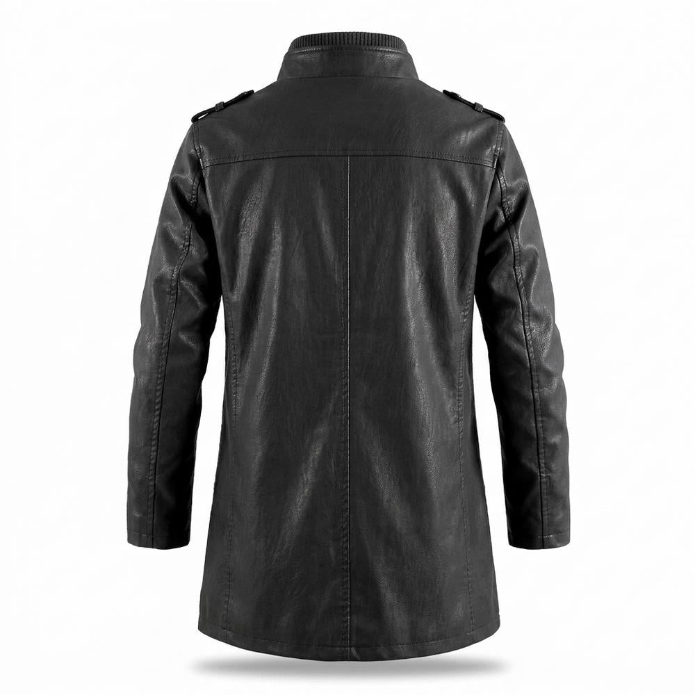 Mens Outlet House - Covel | Stand-Collar Lined Coat Men