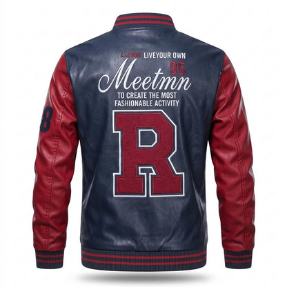 Mens Outlet House - Arron | Two-Tone Embroidered Jacket Men