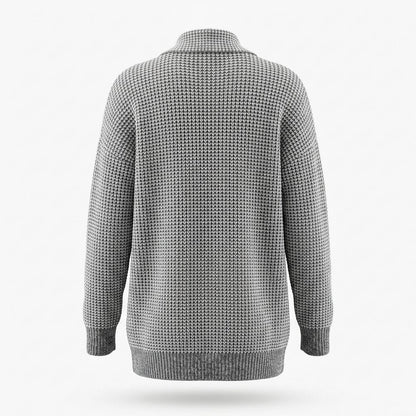 Mens Outlet House - Kevum | Open-Front Textured-Knit Knit Cardigan Women