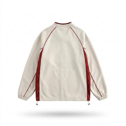 Mens Outlet House - Mamer | V-Neck Color-Block Sweatshirt Unisex