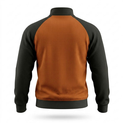 Mens Outlet House - Sazan | Two-Tone Zip-Up Jacket Men