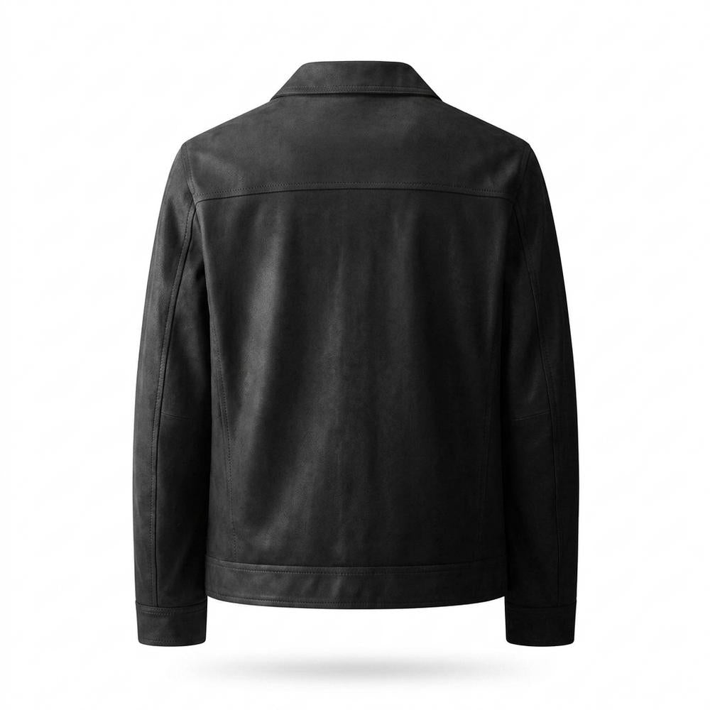 Mens Outlet House - Cadar | Suede Button-Front Jacket Men