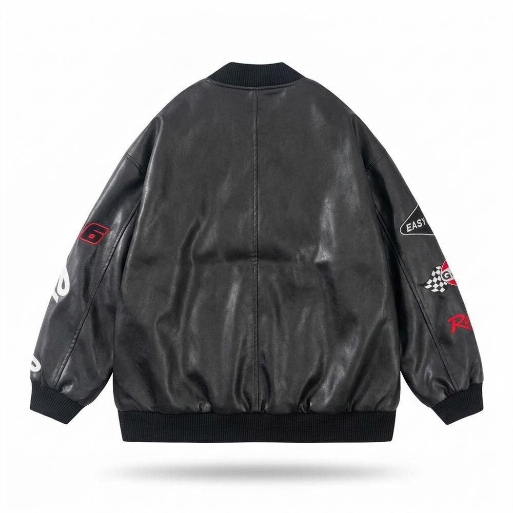 Mens Outlet House - Zevin | Embroidered Racing Jacket Unisex