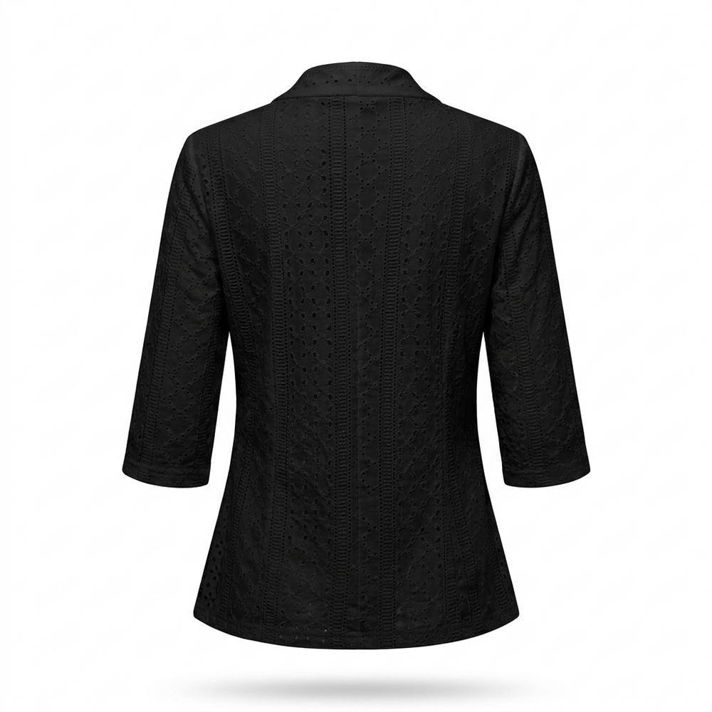 Mens Outlet House - Cazan | Eyelet Open-Front Blazer Women