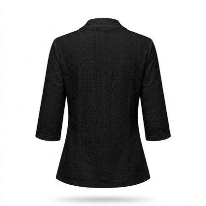 Mens Outlet House - Cazan | Eyelet Open-Front Blazer Women