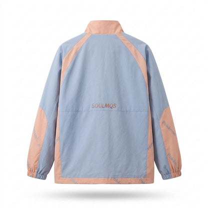 Mens Outlet House - Samon | Two-Tone Zip-Up Jacket Unisex