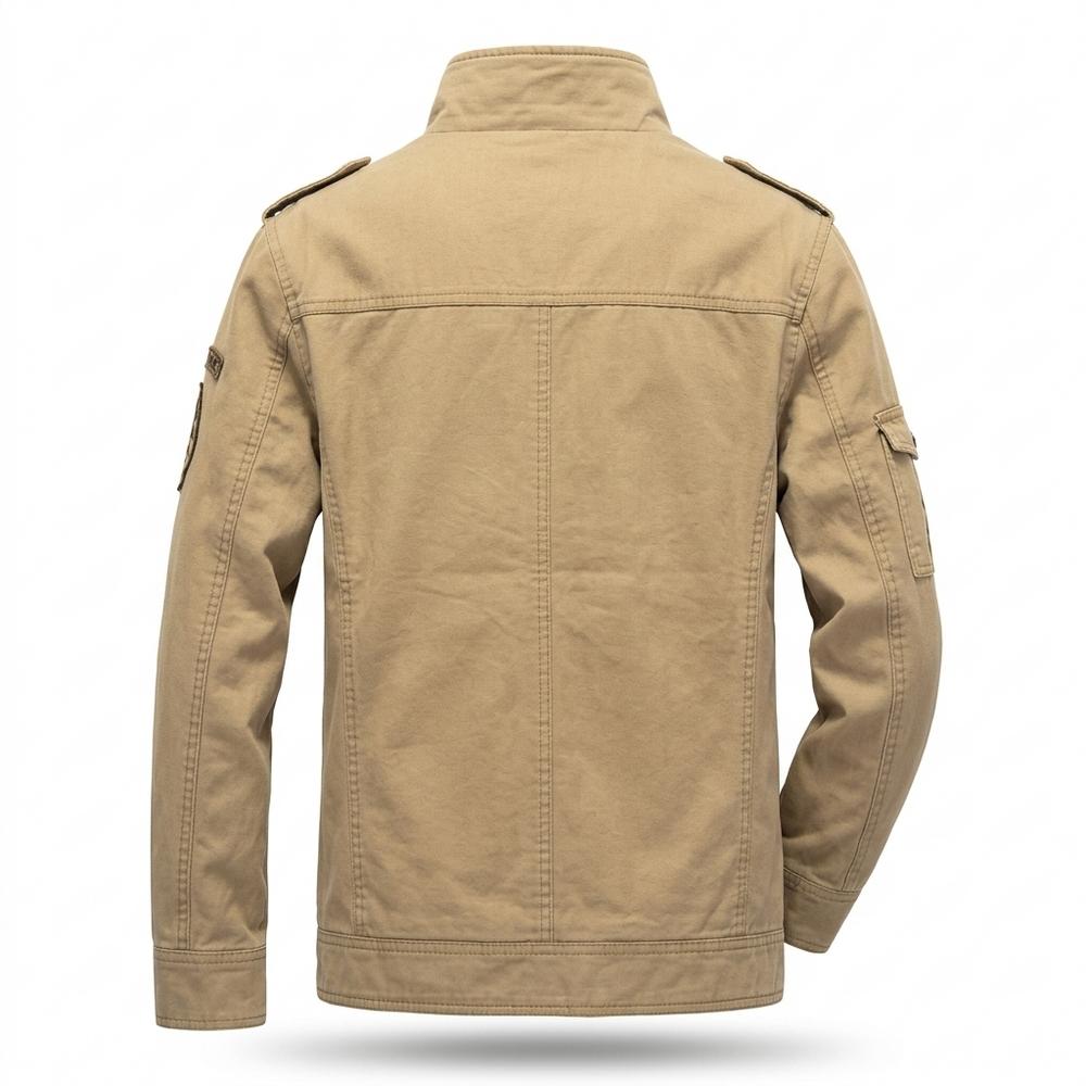 Mens Outlet House - Cover | Embroidered Stand-Collar Jacket Men