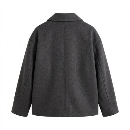Mens Outlet House - Roken | Button-Up Cropped Jacket Women