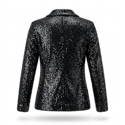 Mens Outlet House - Lyvan | Sequin-Embellished Open-Front Blazer Women