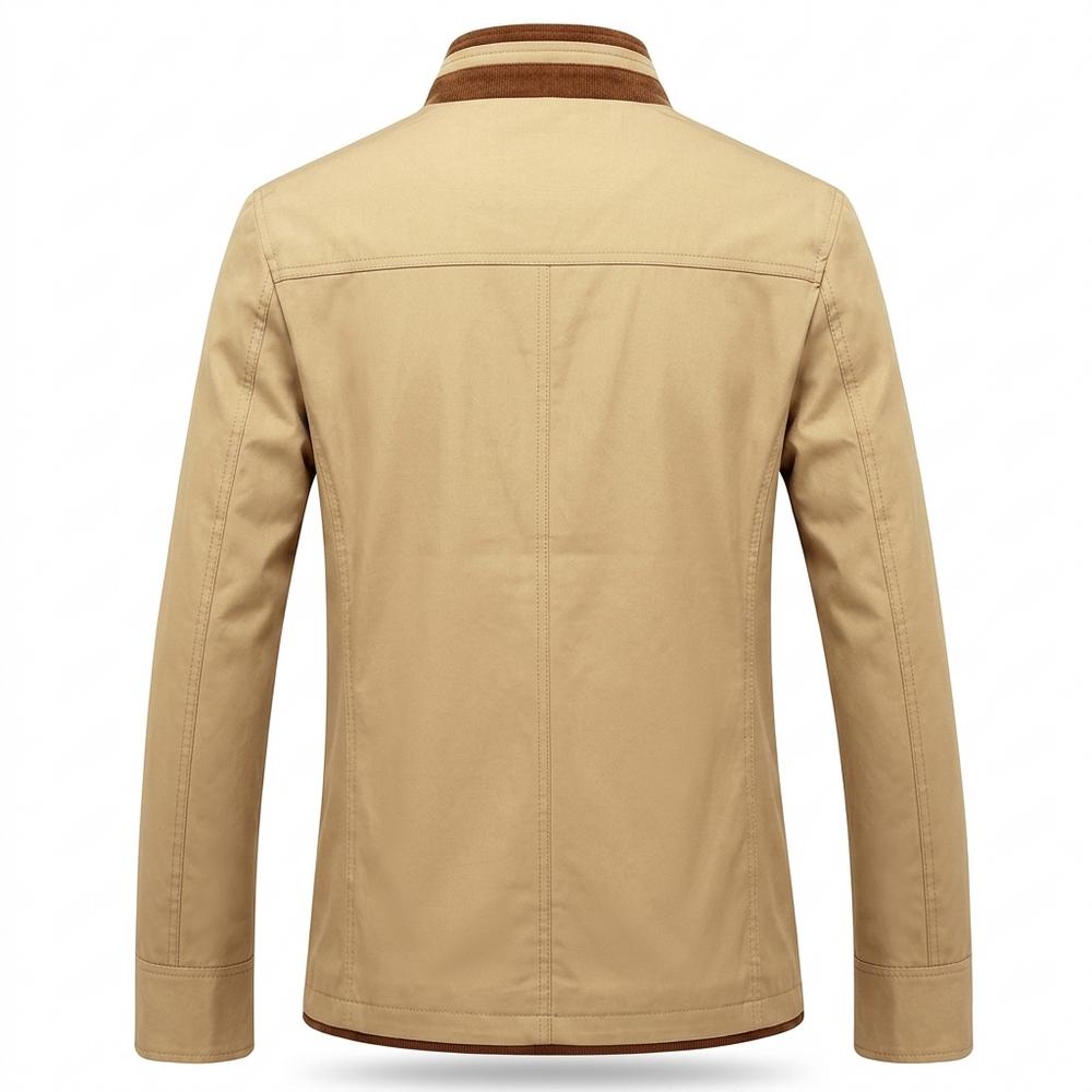 Mens Outlet House - Zeven | Lined Corduroy-Trimmed Jacket Men
