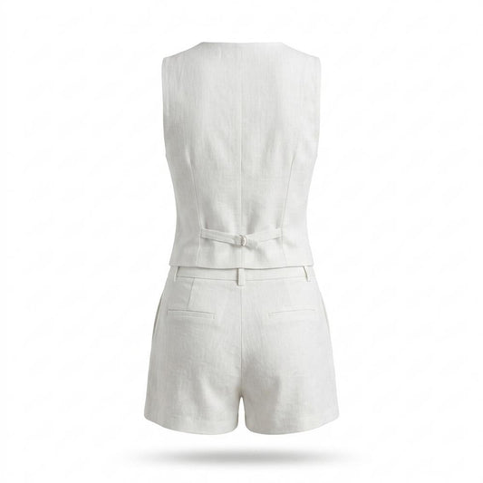 Mens Outlet House - Yopim | Two-Piece Button-Front Suit Women