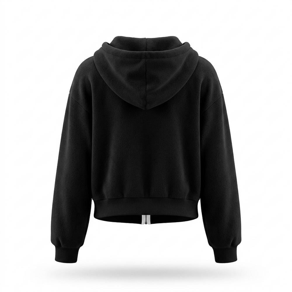 Mens Outlet House - Raken | Zip-Up Cropped Hoodie Women