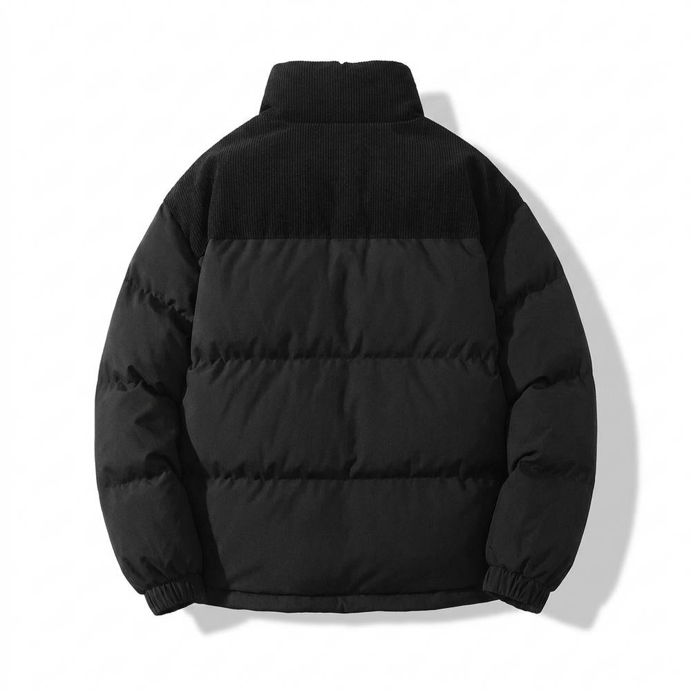 Mens Outlet House - Lelom | Padded Corduroy-Panel Jacket Unisex