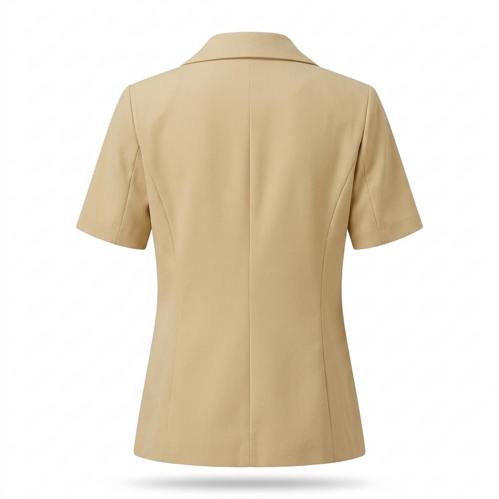 Mens Outlet House - Sowus | Short-Sleeved Single-Button Blazer Women