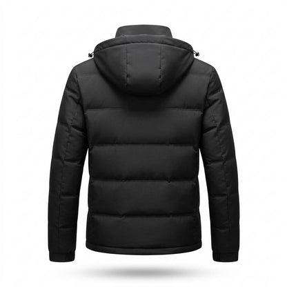 Mens Outlet House - Vetir | Quilted Hooded Jacket Men