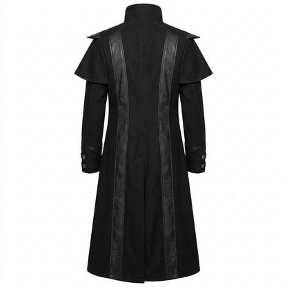 Mens Outlet House - Raren | Caped Longline Coat Men