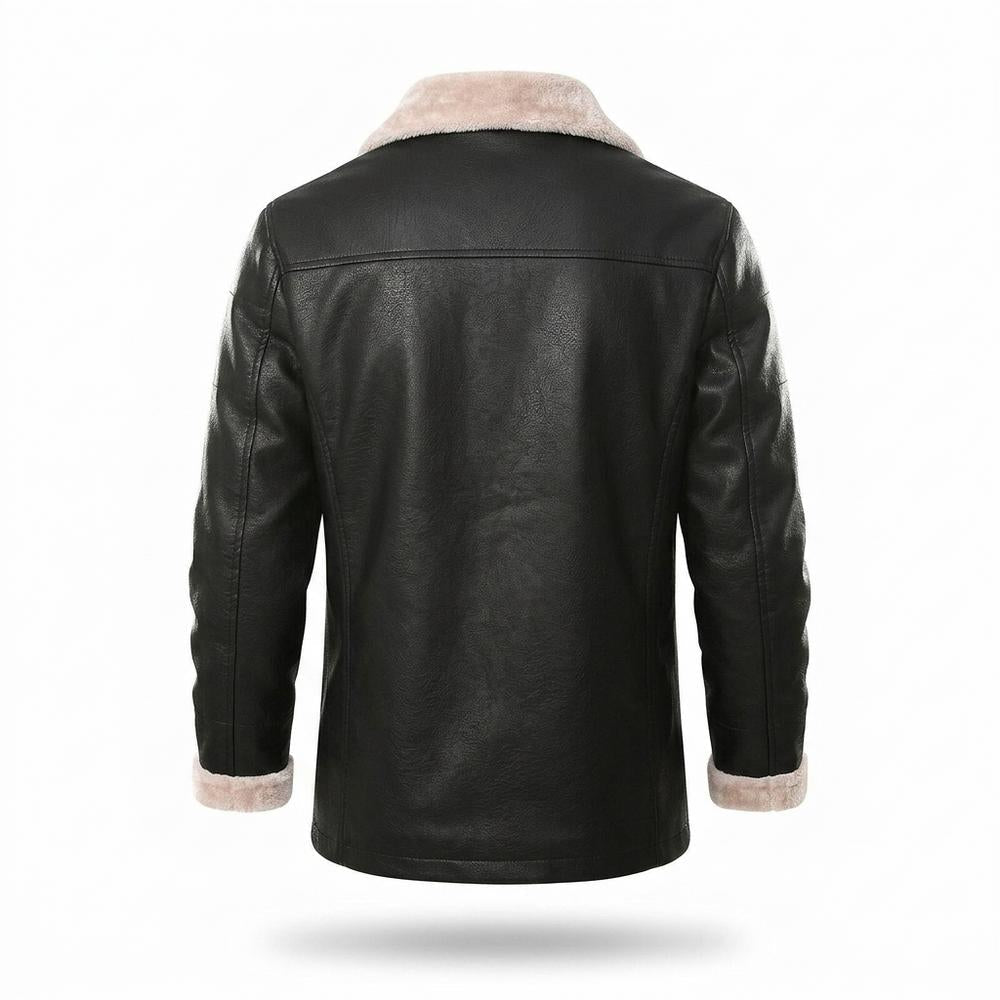 Mens Outlet House - Daver | Fleece-Lined Button-Front Jacket Men