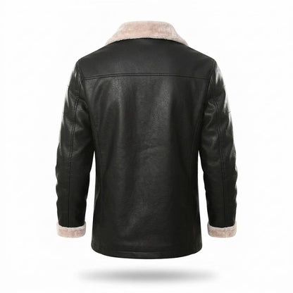 Mens Outlet House - Daver | Fleece-Lined Button-Front Jacket Men