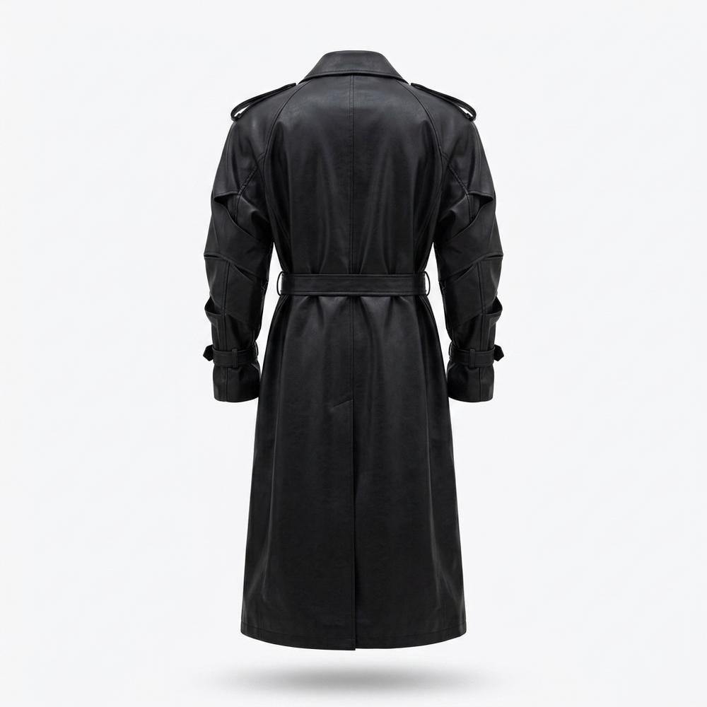 Mens Outlet House - Vedar | Double-Breasted Belted Coat Unisex
