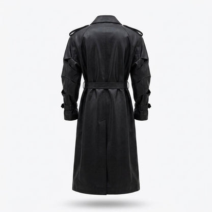 Mens Outlet House - Vedar | Double-Breasted Belted Coat Unisex