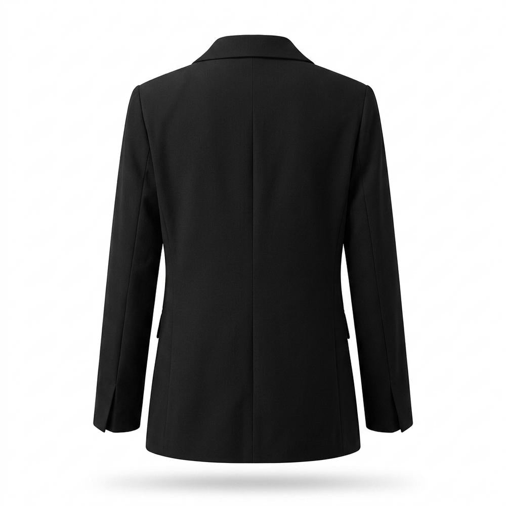 Mens Outlet House - Lemar | Double-Breasted Ruched-Sleeve Blazer Women